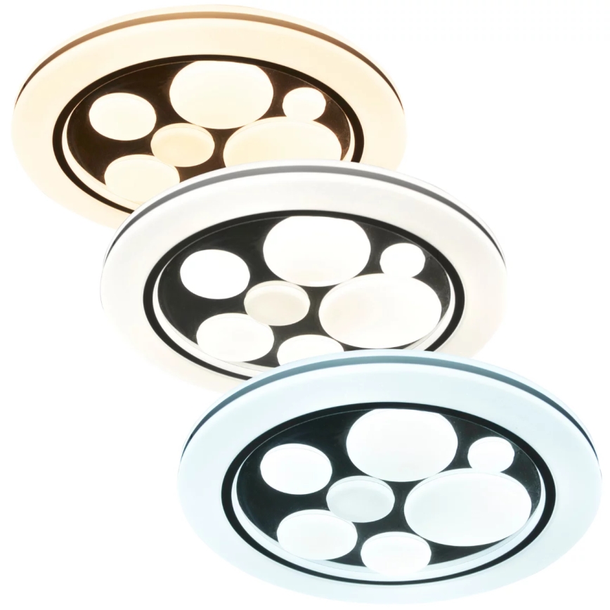 Plafonnier à intensité variable PLANET LED/72W/230V d. 48 cm 3000-6500K + télécommande