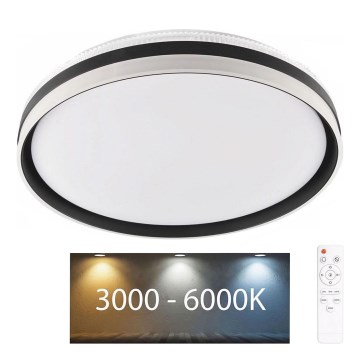 Plafonnier à intensité variable salle de bain BARBARA LED/72W/230V d. 48,5 cm 3000-6000K IP44 + télécommande