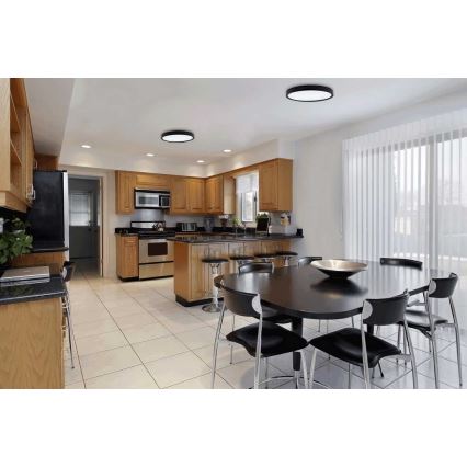 Plafonnier à intensité variable SAMER LED/40W/230V 2900-6000K + Télécommande