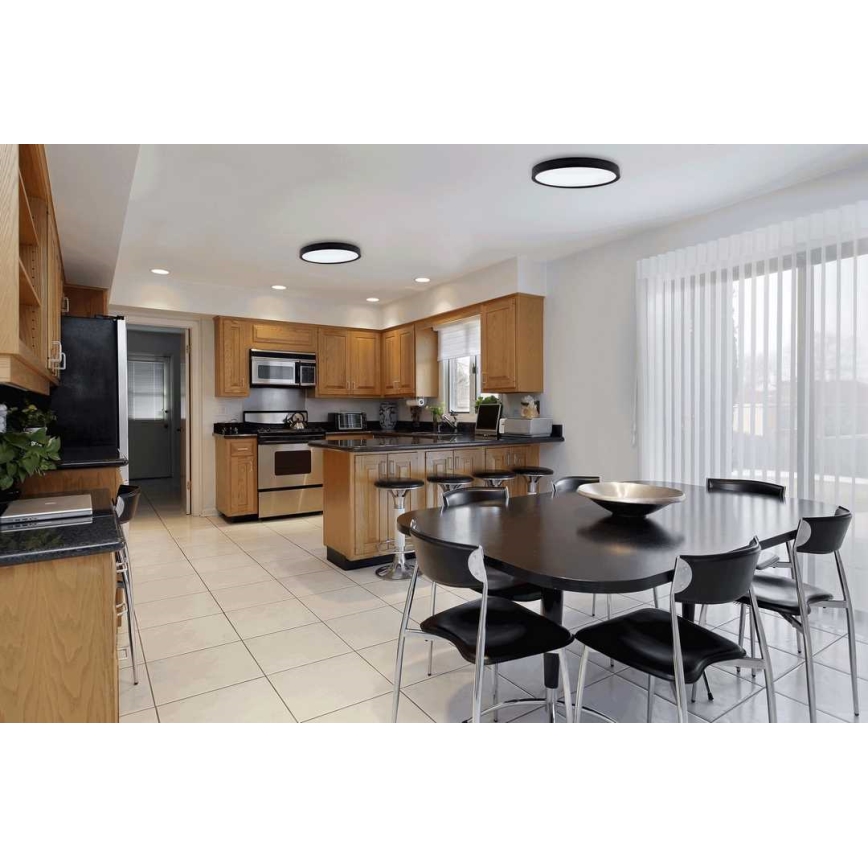 Plafonnier à intensité variable SAMER LED/40W/230V 2900-6000K + Télécommande