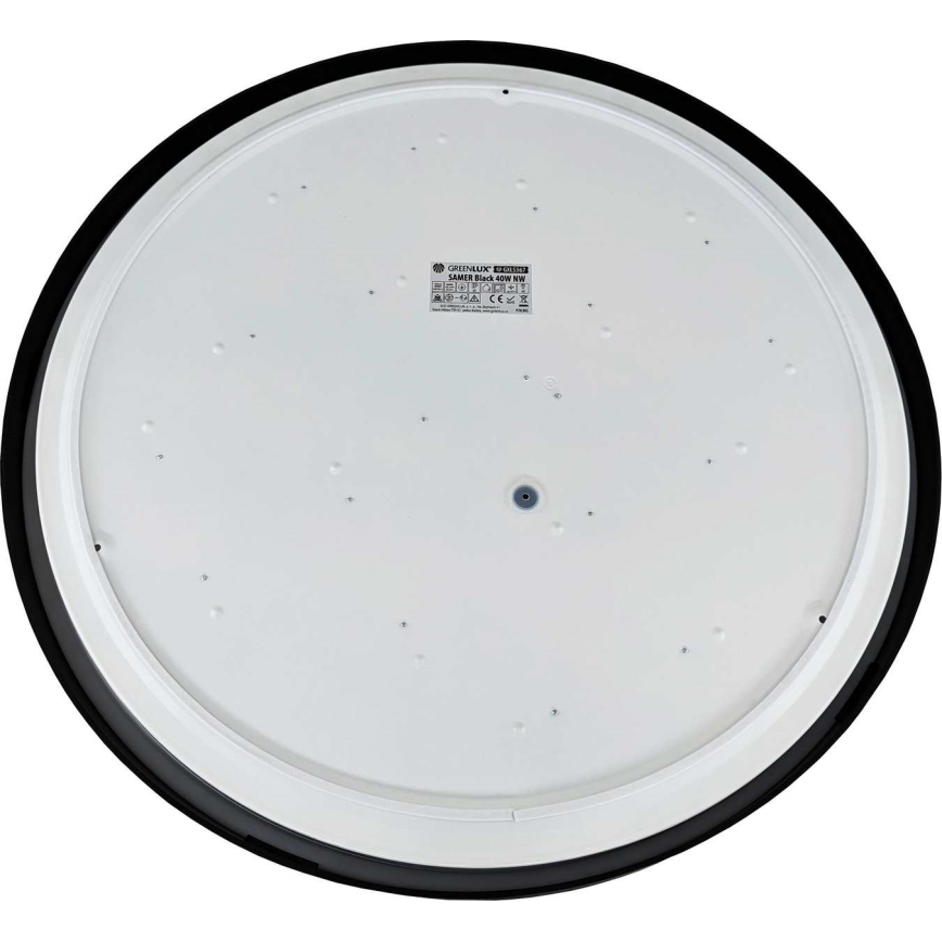 Plafonnier à intensité variable SAMER LED/40W/230V 2900-6000K + Télécommande