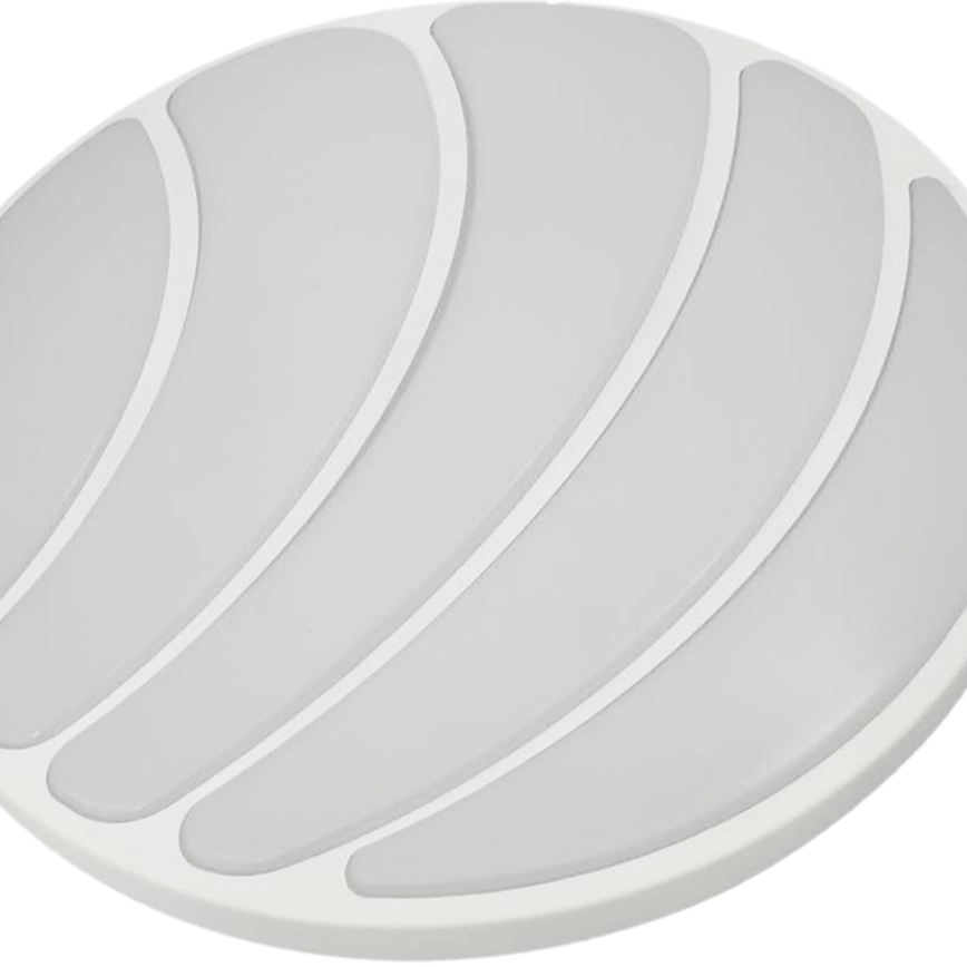 Plafonnier à intensité variable SHELL WHITE LED/40W/230V + télécommande