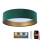 Plafonnier à intensité variable SMART GALAXY LED/24W/230V d. 45 cm 2700-6500K Wi-Fi Tuya vert/doré + Télécommande