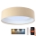 Plafonnier à intensité variable SMART GALAXY LED/36W/230V d. 55 cm 2700-6500K Wi-Fi Tuya beige/blanc + télécommande