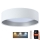 Plafonnier à intensité variable SMART GALAXY LED/36W/230V d. 55 cm  2700-6500K Wi-Fi Tuya blanc/argenté + Télécommande