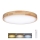 Plafonnier à intensité variable SOLID OAK LED/48W/230V 3000-6500K chêne d. 39 cm + télécommande
