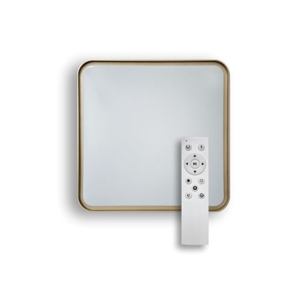 Plafonnier à intensité variable UNA LED/60W/230V 2700-6500K 50x50 cm + télécommande