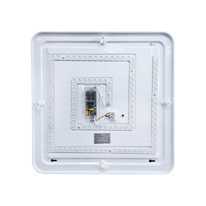 Plafonnier à intensité variable UNA LED/60W/230V 2700-6500K 50x50 cm + télécommande