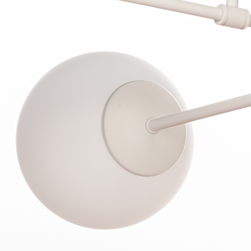 Plafonnier à montage en surface MOON 4xE27/15W/230V, crème