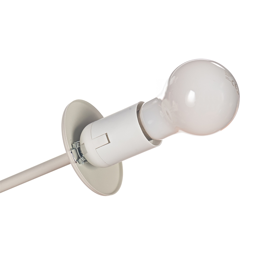 Plafonnier à montage en surface MOON 4xE27/15W/230V, crème