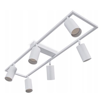 Plafonnier à spots 6xGU10/30W/230V blanc