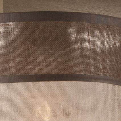 Plafonnier ANDREA 3xE27/60W/230V en hêtre