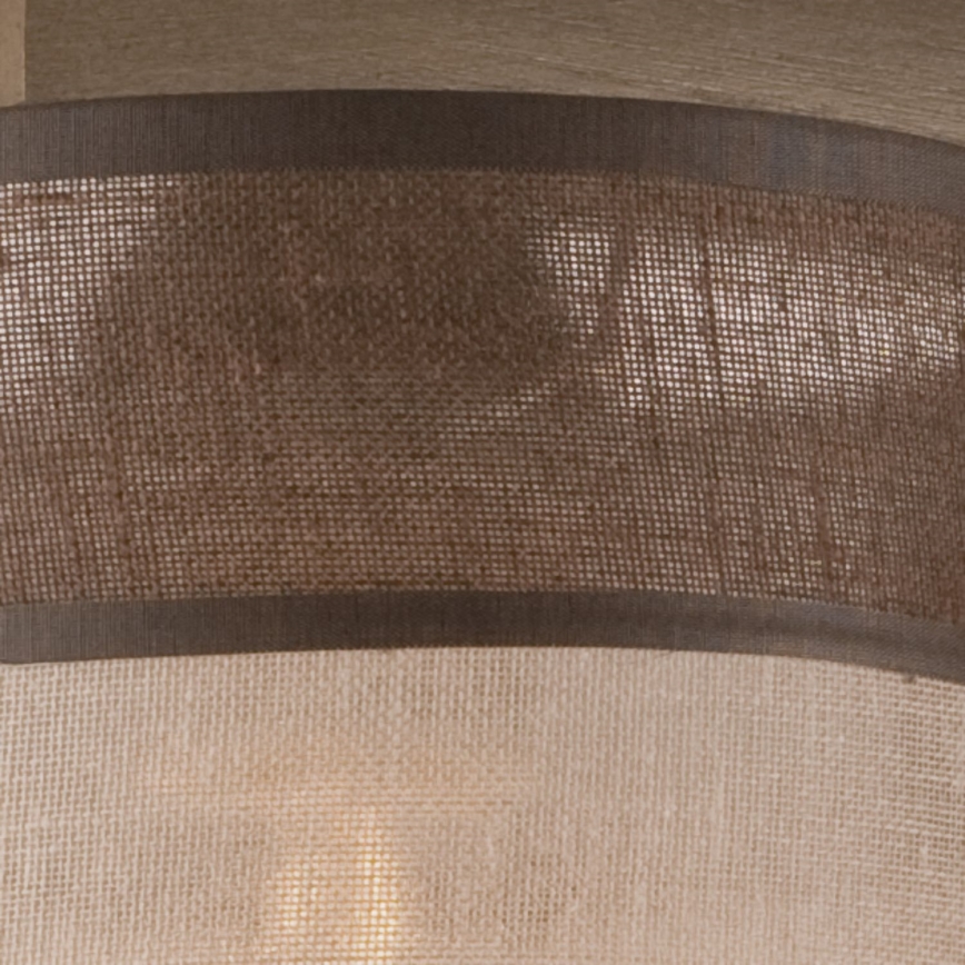 Plafonnier ANDREA 3xE27/60W/230V en hêtre