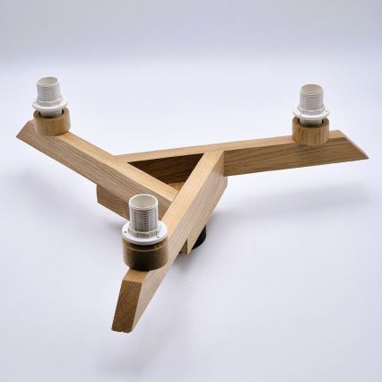 Plafonnier ANTONIO 3xE14/40W/230V chêne