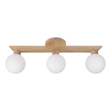 Plafonnier ANTONIO 3xG9/5W/230V chêne/blanc