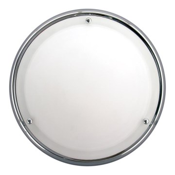 Plafonnier/applique murale salle de bain NEPTUN 1xE27/60W/230V chrome brillant IP44