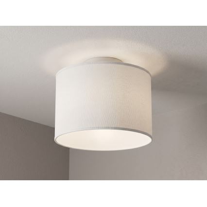 Plafonnier ARDEN 1x E27/15W/230V, Ø 25 cm, blanc