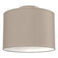 Plafonnier ARDEN 1xE27/15W/230V Ø 25 cm beige