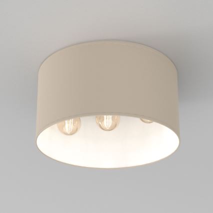 Plafonnier ARDEN 3xE27/15W/230V Ø 40 cm beige
