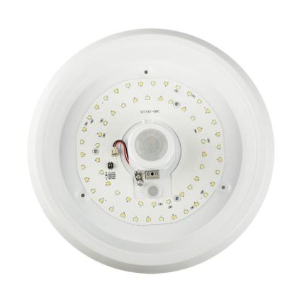 Plafonnier avec détecteur LED/12W/230V 3000/4000/6000K d. 29 cm blanc