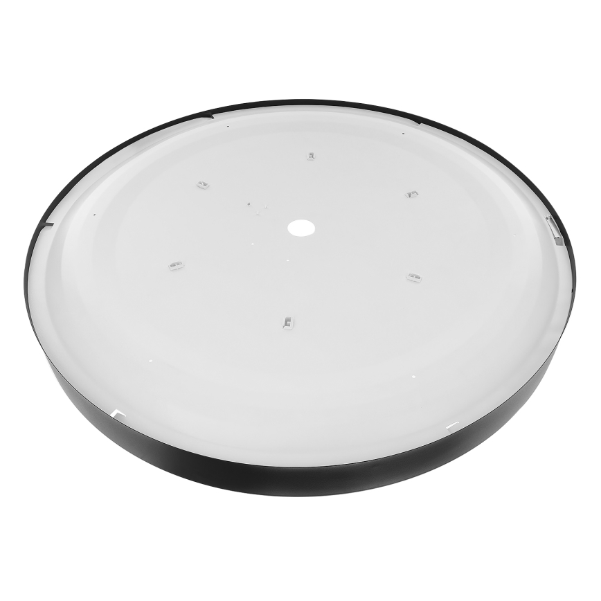 Plafonnier avec un détecteur CLEO 6xE27/24W/230V d. 80 cm noir