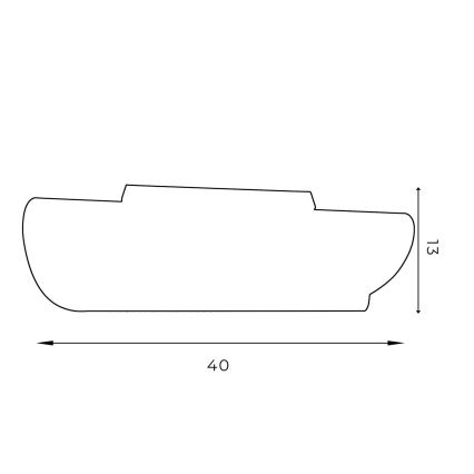 Plafonnier BARBOS 2xG9/8W/230V blanc