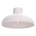Plafonnier BASCA 1 x E27 (15 W / 230 V), Ø 40 cm, finition crème