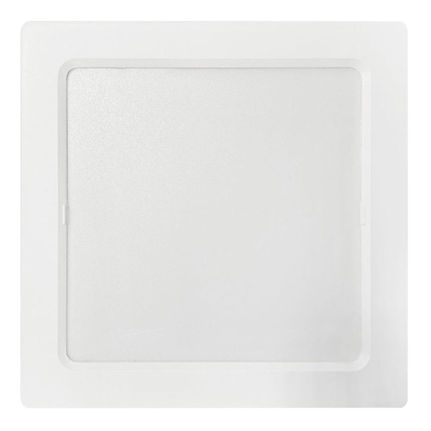 Plafonnier BLOCK LED/12W/230V 4000K 16,7x16,7 cm blanc