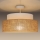 Plafonnier BOHO 1xE27/60W/230V blanc/beige