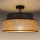 Plafonnier BOHO 1xE27/60W/230V marron/beige