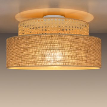Plafonnier BOHO 1xE27/60W/230V rotin