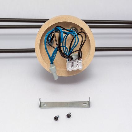 Plafonnier CAMBRIDGE 6xE27/15W/230V, en pin