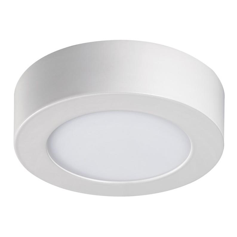 Plafonnier CARSA LED/6W/230V 4000K blanc d. 11,9 cm