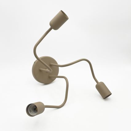 Plafonnier CHARLIE 3xE27/15W/230V beige