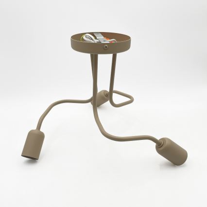 Plafonnier CHARLIE 3xE27/15W/230V beige