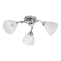 Plafonnier CLARA 3xE27/15W/230V chromé brillant
