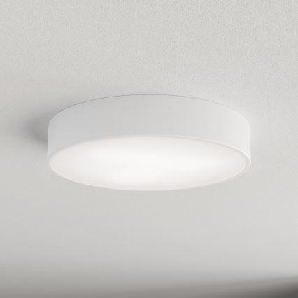 Plafonnier CLEO, avec détecteur de mouvement et capteur crépusculaire, 3xE27/24W/230V, Ø 40 cm, blanc