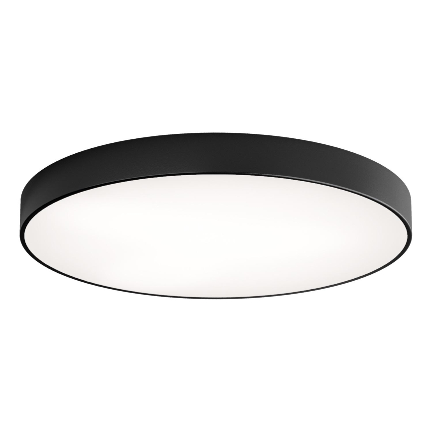 Plafonnier CLEO LED/96W/230V 4000K d. 80 cm noir