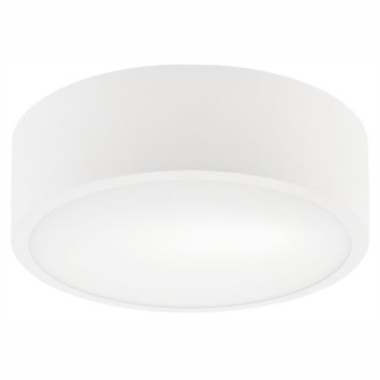 Plafonnier DANTE 1xE27/60W/230V d. 26 cm blanc