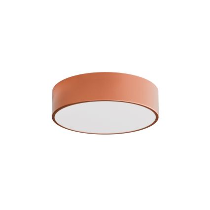 Plafonnier de salle de bains CLEO avec capteur 2xE27/24W/230V Ø 30 cm cuivré IP54