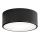 Plafonnier de salle de bains CLEO avec détecteur 1xE27/24W/230V Ø 20 cm IP54 noir