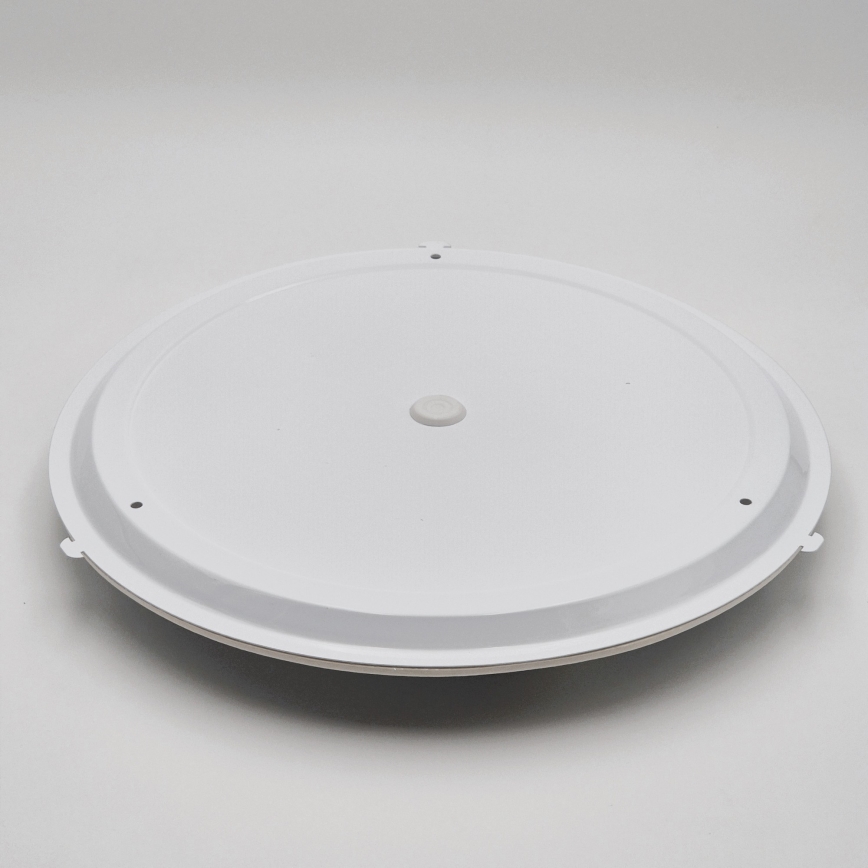 Plafonnier de salle de bains OAK 3xE27/15W/230V, finition chêne, Ø 37 cm, IP54