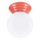 Plafonnier de salle de bains ZORI 1xG9/8W/230V Ø 12 cm IP44 rose
