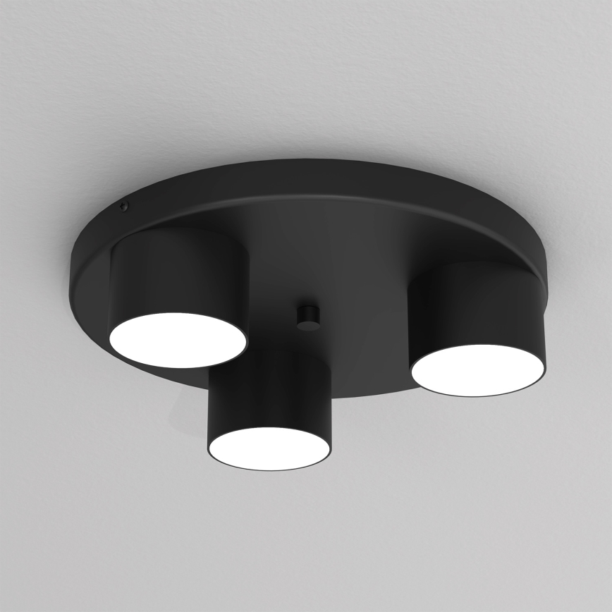 Plafonnier DIXIE 3xGX53/11W/230V noir