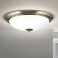 Plafonnier EMPIRA, 3 douilles E27 (max. 40 W chacune), 230 V, diamètre 48 cm, finition bronze