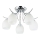Plafonnier en applique ELLA 5xE27/15W/230V chrome brillant