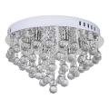 Plafonnier en cristal 6xE14/60W/230V