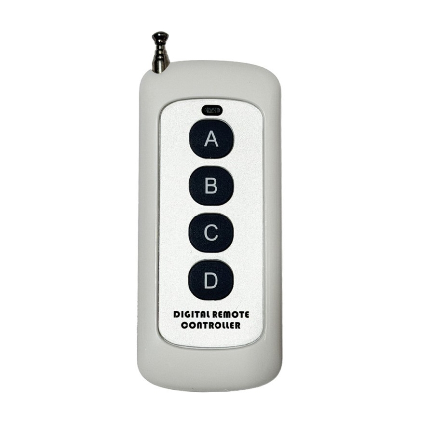 Plafonnier en cristal LED SAMOA LED/30W/230V Ø 40 cm chrome brillant + télécommande