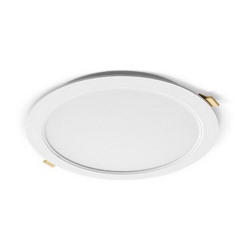 Plafonnier encastré LED ATUEL LED/18W/230V 3000K d. 17 cm IP54