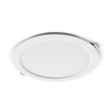 Plafonnier encastré LED ATUEL LED/18W/230V 4000K d. 17 cm IP54